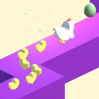 Chicken Run -3D ZigZag Game icon