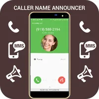 Caller Name Announcer App icon