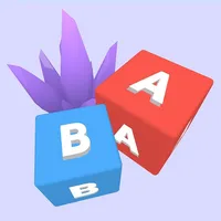 Word cubes icon