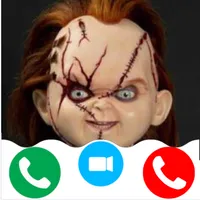 Chucky fake video call icon