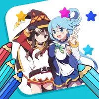 konosuba coloring  book icon
