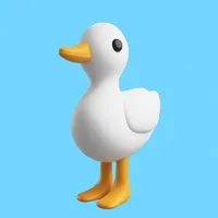 Duck game 3D icon