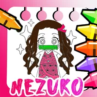 Nezuko KNY - Coloring Book icon