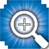 Magnifying Glass + Flashlight icon