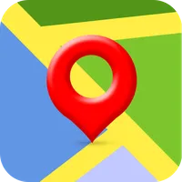 maps with aerial view icon