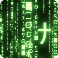 3D Matrix Rain Live Wallpaper icon