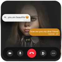 fake call with  M3gan prank icon
