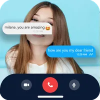 Milana Khametova Fake Call icon