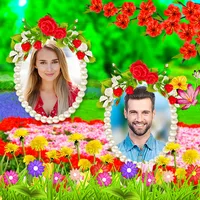 Garden Dual Photo Frame icon