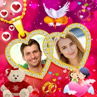 Love Locket Dual Photo Frame icon