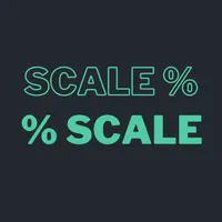 Percentage scale icon