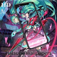 Hatsune Miku HD Wallpaper icon