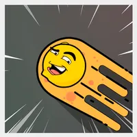 Emoji: Smiley in danger icon