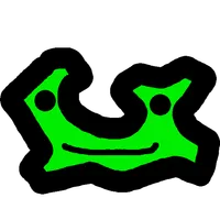Funny monster icon
