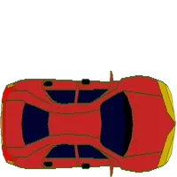 Гоночки вид сверху icon