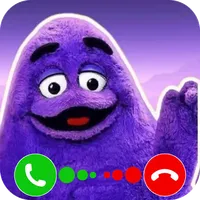 Grimace Shake Fake Call icon