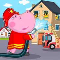 Hippo: Fireman for kids icon