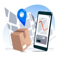 Track shipments and parcels icon