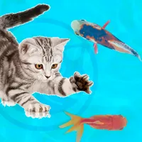 Peppy fishes for cats toy game icon