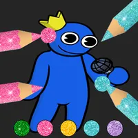 Rainbow Coloring Friends 2 App icon