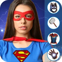 Superhero photo editor icon