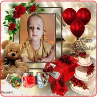 Birthday Photo Frame-Card Makr icon