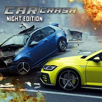 Night Car Crash Open City icon