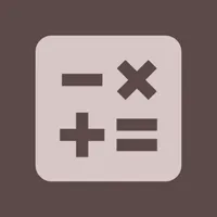 シンプル電卓 icon