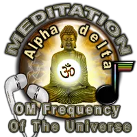 OM frequency of the universe & icon