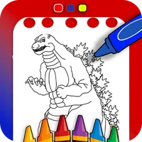 Godzilla Coloring Book icon