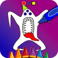 Garden NabNab 3 Coloring Book icon
