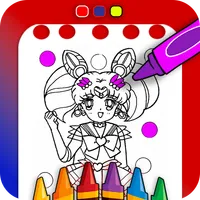 Sailor Moon Coloring Game icon