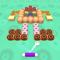 Brick Breaker 3D : Food icon