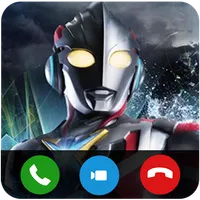 Ultra Hero Man Fake Call Video icon