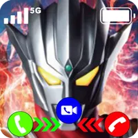 Ultra Hero Man Fake Call icon