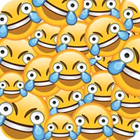 Laughing Crowd Button icon