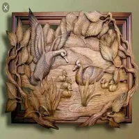 Wood Carving Craft Art icon