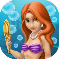 Mermaid: underwater adventure icon