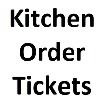 kitchen order tickets icon