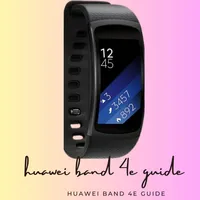huawei band 4e guide icon