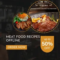 Meat Food Recipes - Offline icon