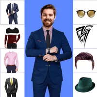 Smarty Men Suits Photo Editor icon