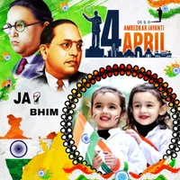 Ambedkar Jayanti Frame 2023 HD icon