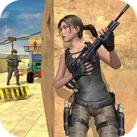 Fps Army girl Commando Mission icon