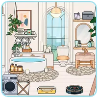 Aesthetic Bathroom Toca Ideas icon