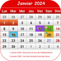 Haiti Calendrier 2024 icon