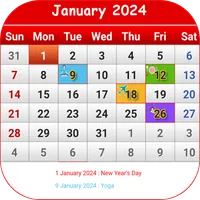 Qatar Calendar 2024 icon