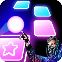 Alan walker Tiles Hop Ball - N icon