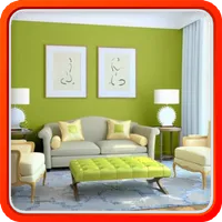 Living room design icon