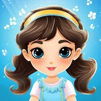 Little Girl Game Dress Up icon
